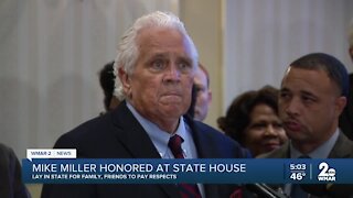 Mike Miller honored at State House