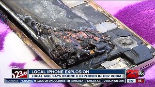 Local iPhone explosion