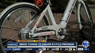 Ebikes coming to Denver B-cycle program