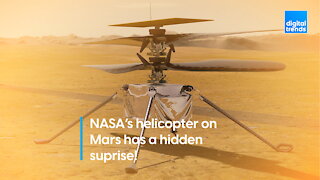 NASA's Helicopter on Mars has a Hidden Surprise