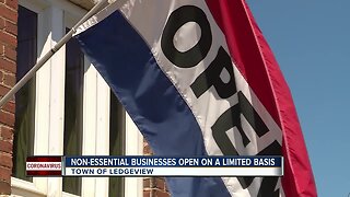 Many retail stores begin opening with restrictions