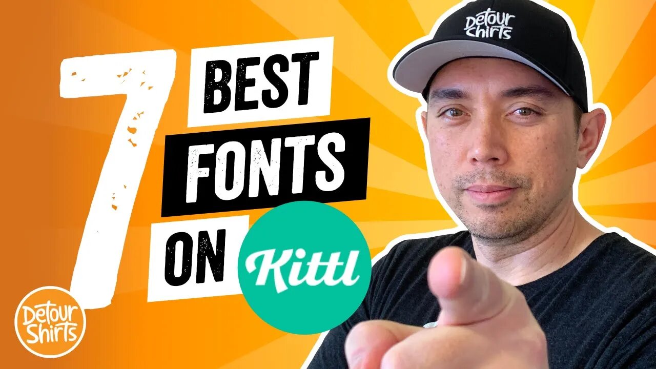 7 Best Kittl Fonts for T-Shirts with Examples | Great for Beginner ...