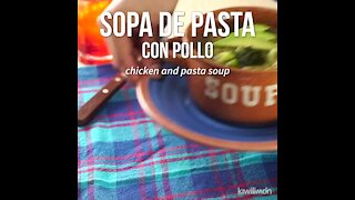 Pasta Soup with Chicken