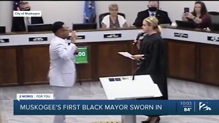 Muskogee officially inducts first Black mayor