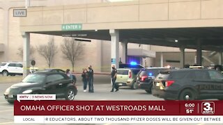 Omaha Police Officer Shot at West Roads Mall