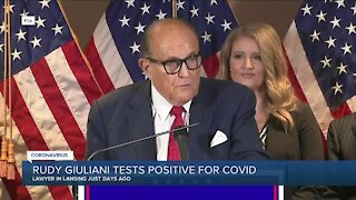 Rudy Giuliani hospitalized with COVID-19