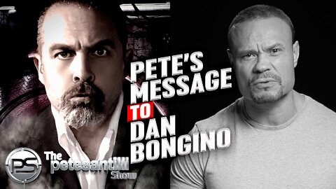 Pete Santilli's Open Message To Dan Bongino
