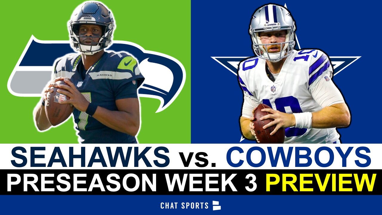 Dallas Cowboys vs. Seattle Seahawks Preview, Prediction & Watch To