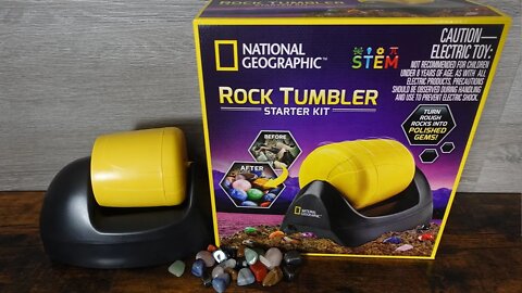 National Geographic Starter Rock Tumbler Kit - STEM kit