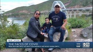 Mesa mother infected with COVID-19 dies while giving birth