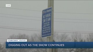 Wauwatosa residents work to clear out snow