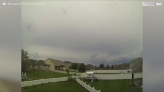 Time-lapse di un fenomeno atmosferico in Nebraska