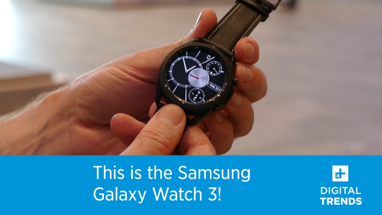 Samsung Galaxy Watch 3 Hands-On!