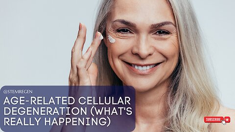 Age-Related Cellular Degeneration (& the Science Behind it)