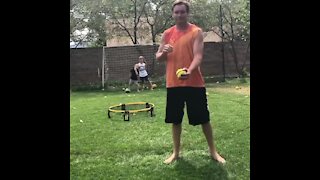 This dude's unbelievable accuracy will have you in stitches!