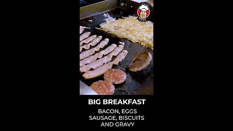 Breakfast on the BlackStone Griddle - The Hungry Man Special 