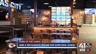 Kansas City bars prepping for Super Bowl parties