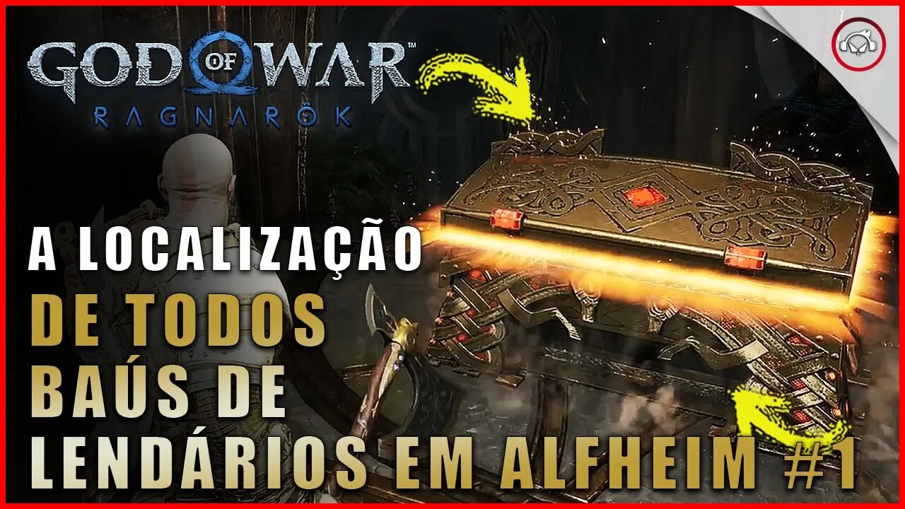 God of War Ragnarok - Localização de Todos os Mapas do Tesouro e