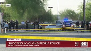 Authorities investigating shooting involving Peoria police