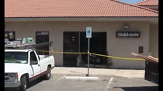 Car crashed into a building in Henderson