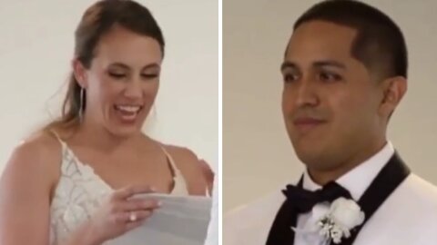 Bride secretly learns Spanish to surprise groom at the altar