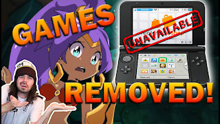 Nintendo 3DS Games REMOVED Without Warning!