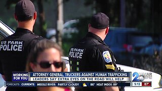 Attorney General, truckers against human trafficking