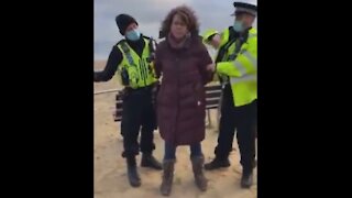 UK Police Arrest Woman For Drinking Coffee On A Bench Citing "Antisocial Behavior"
