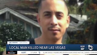 San Diego man killed near Las Vegas