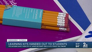 Baltimore students receive learning kits from Heart of America
