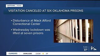 ODOC: Visitation Canceled at Six Oklahoma Prisons