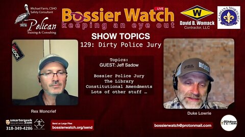 Show 129: Dirty Police Jury - Part 2 - The Library Takeover 👀