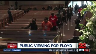 Public viewing held for George Floyd