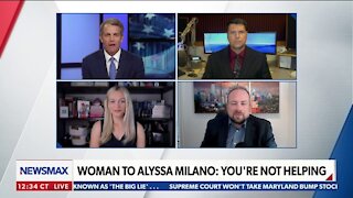 ALYSSA MILANO 'YOU'RE NOT HELPING'