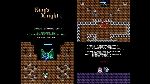 Nintendo Entertainment System (NES) :: King's Knight :: Full Walkthrough + Credits
