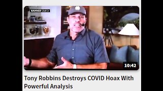 Tony Robbins Destroys COVID- Hoax With Powerful Analysis