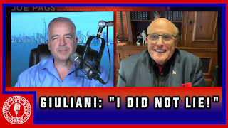 Rudy Giuliani: I DID NOT Lie