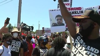 Hundreds gather in Cleveland to protest police violence