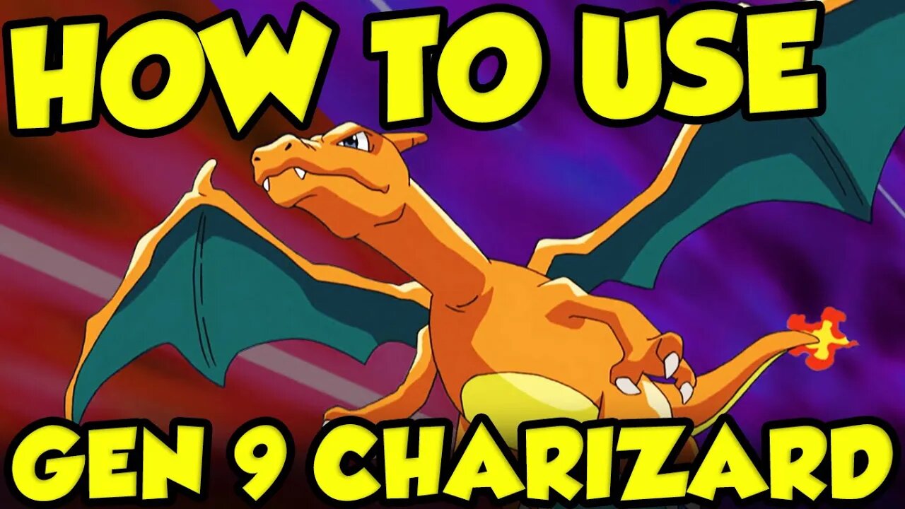 HOW TO USE CHARIZARD! Best Charizard Moveset for Pokemon Scarlet and