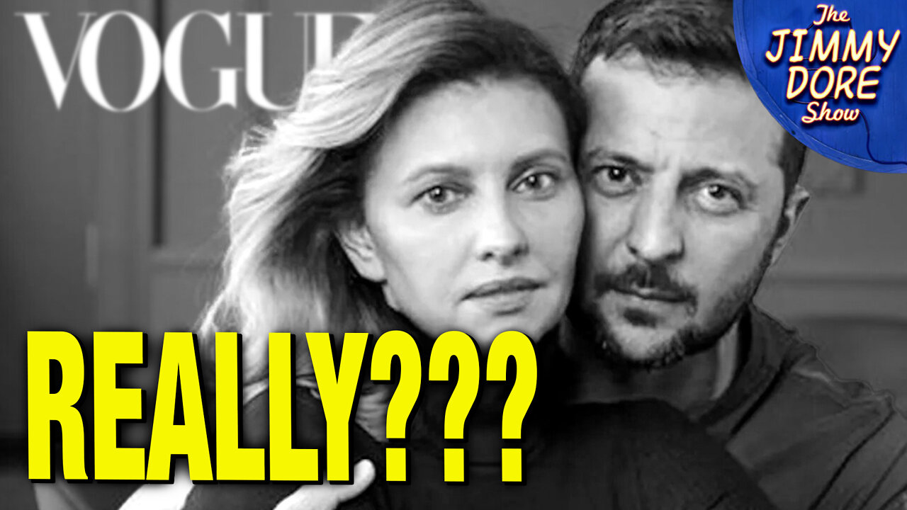 Zelensky & Wife Do A Vogue Magazine Photo Shoot