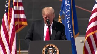 Watch President Trump's speech at Marinette shipyard