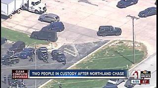 Two in custody after Northland police chase