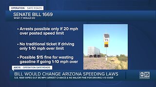 Bill would change Arizona speeding laws