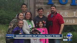 'That's amazing': Contact7 comes through for Virginia family battling tough times in Denver