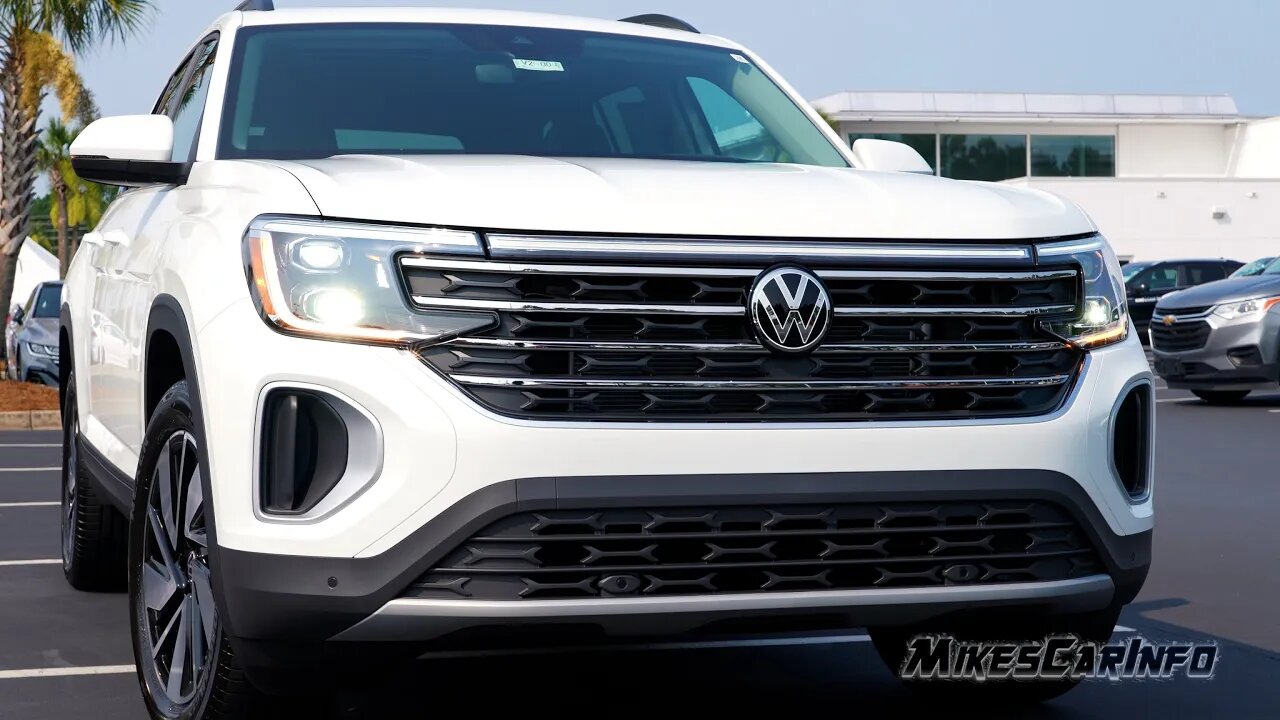 👉2024 VW ATLAS SE W/Tech Detailed Look Volkswagen Technology