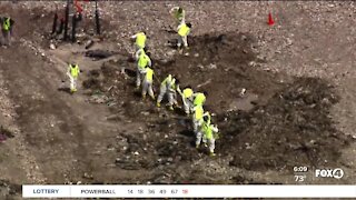 FBI agents search landfill in Coconut Creek Florida