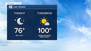 13 First Alert Las Vegas evening forecast | Sept. 20, 2020.