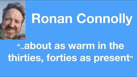 #36 - Ronan Connolly: “rural U.S., we're finding it was about as warm in ‘30s, ‘40s as present”