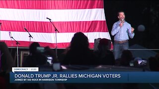 Donald Trump Jr. rallies Michigan voters