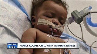 Unconditional love drives Kent couple's adoption of terminally ill toddler